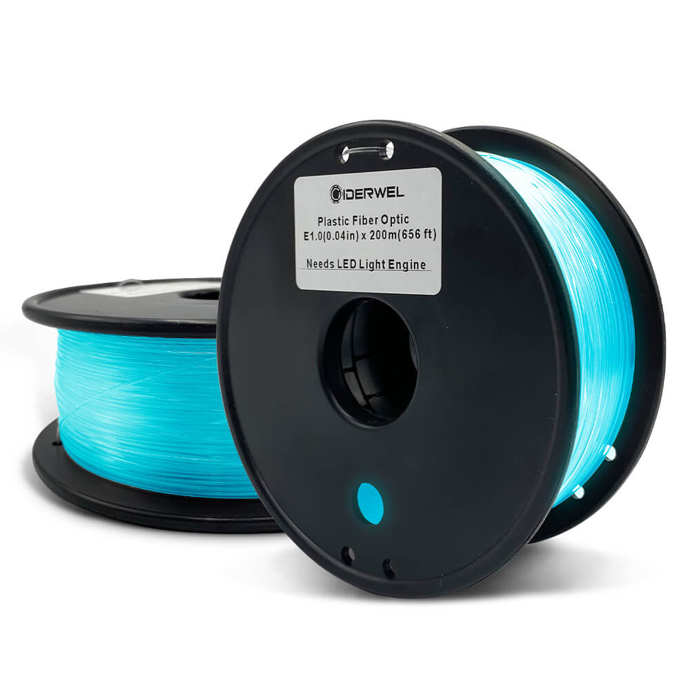 GIDERWEL Fiber Optic Cable Roll-656ft/1312ft  (200m/400m)for All Light Engine Controller