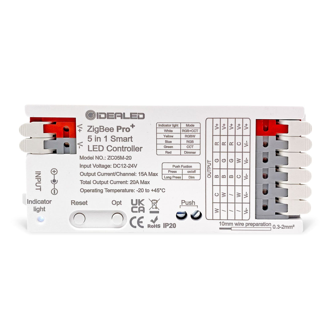 Zigbee Wired Smart Gateway Hub As Bridge To Connect Controller to Smart  Home LED
