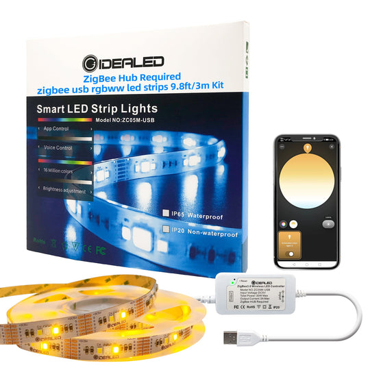 Smart ZigBee 3.0 RGBCCT LED TV Backlight (9.8ft)