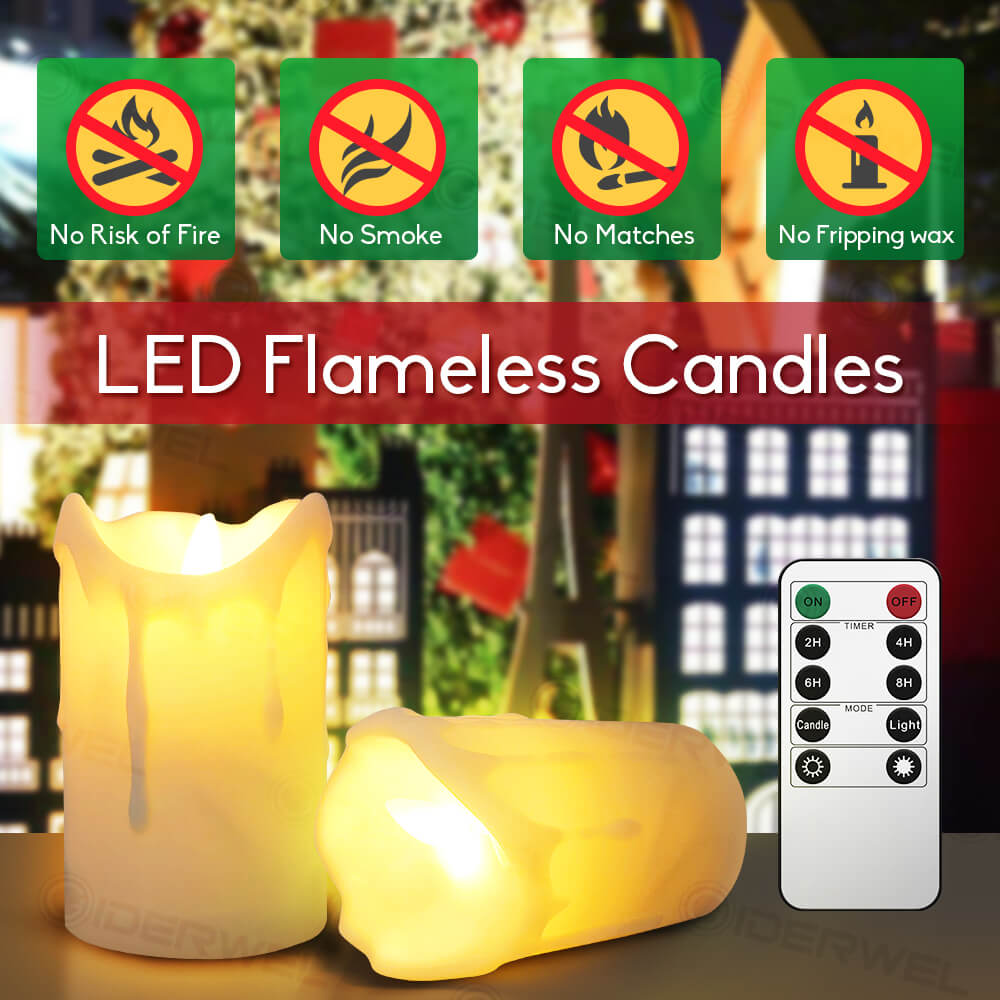 Flameless Candles LED Lamp