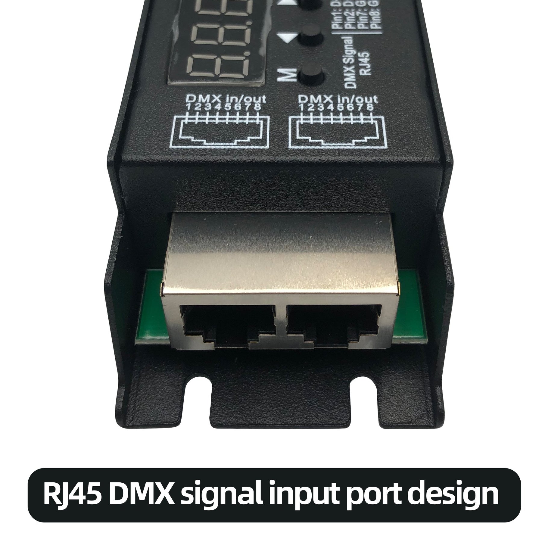 Dmx Decoder Rgbww DC 12-48V 5 CH DMX Decoder for RGBCCT/RGBWW/RGBW/RGB LED Strip lights ...