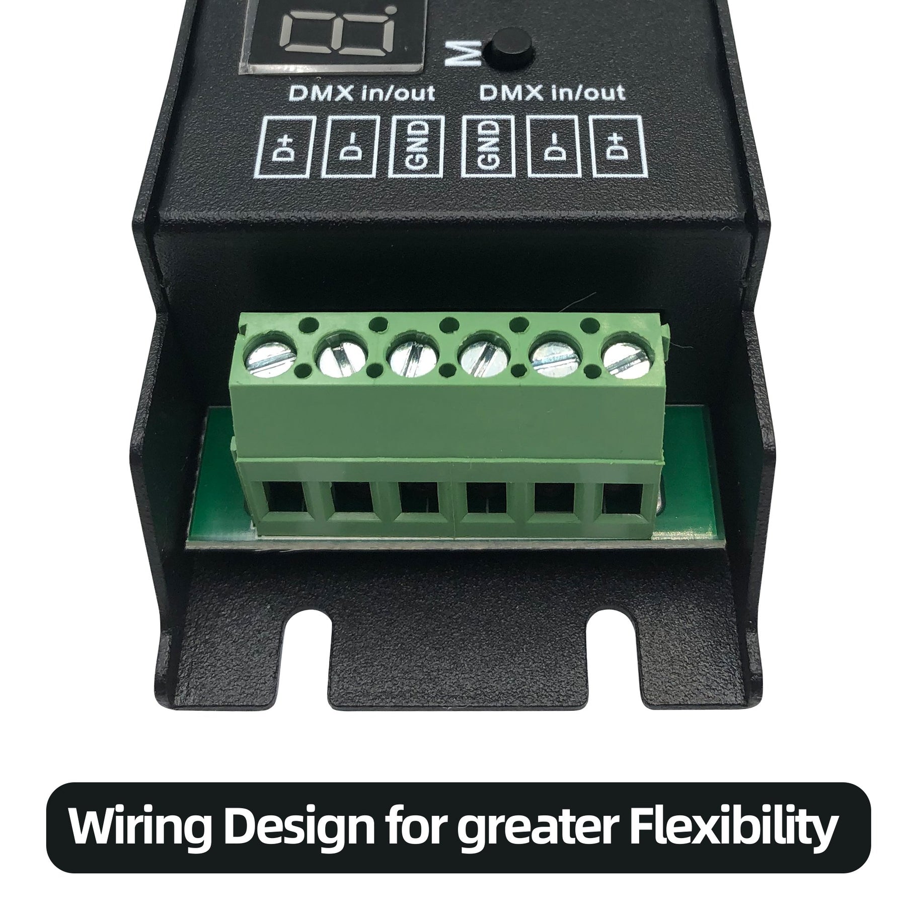 Dmx Decoder Rgbww DC 12-48V 5 CH DMX Decoder for RGBCCT/RGBWW/RGBW/RGB LED Strip lights ...