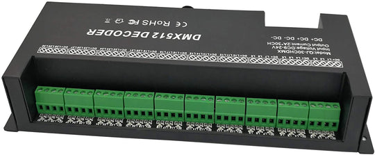 30 CH DMX Decoder for RGB LED Strips