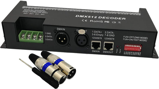 30 CH DMX Decoder for RGB LED Strips
