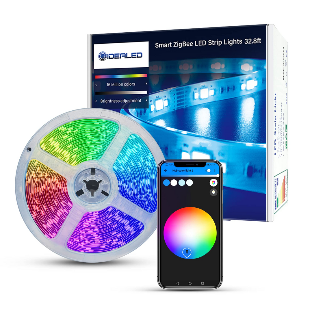 Smart ZigBee 3.0 RGB LED Strip 32.8ft Kit